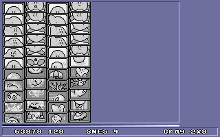 'Kirby Superstar' with tile blocking